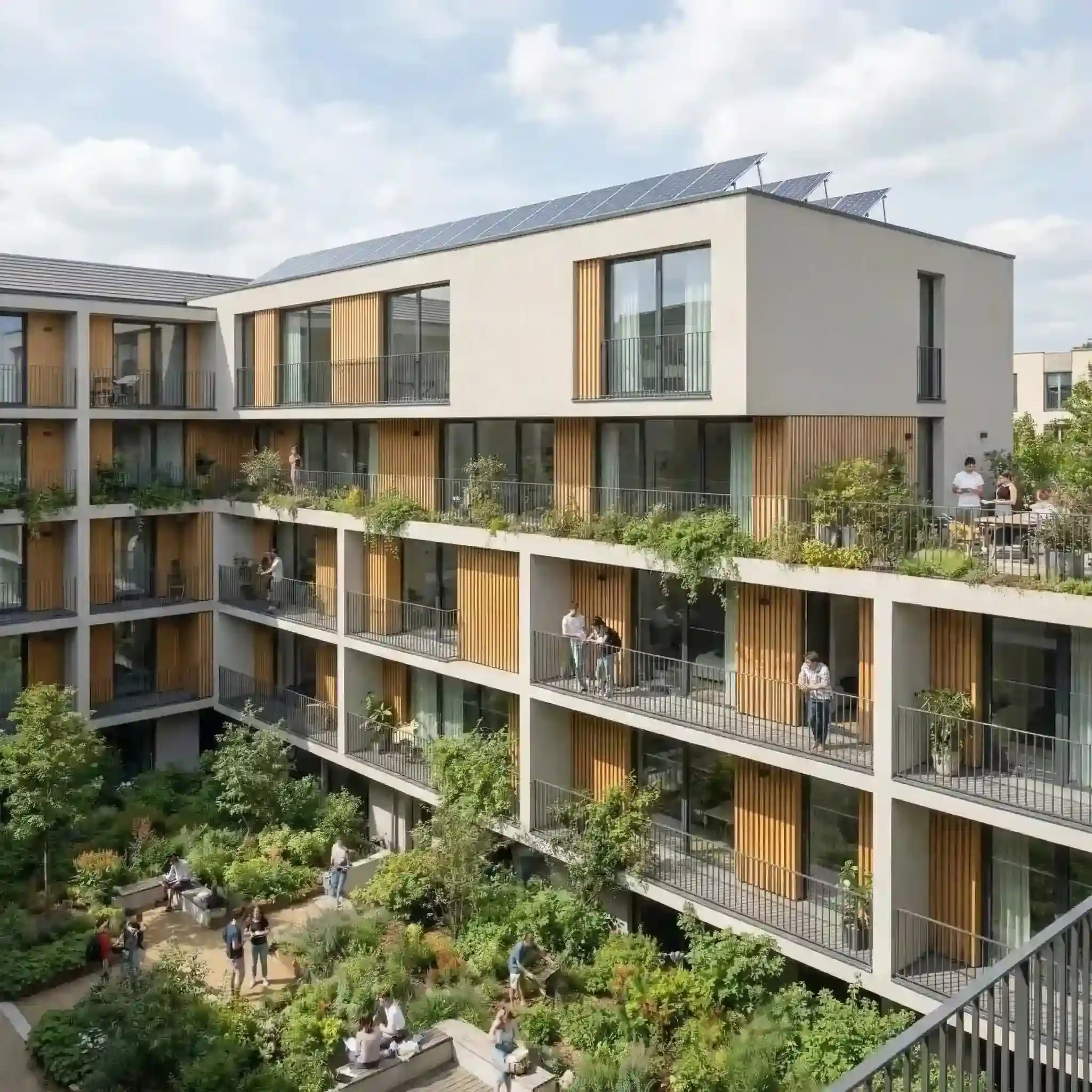 Nachhaltiges Studentenwohnheim
